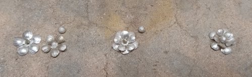 Judy Larson's Small Flower Embellishment - , Metalwork, Butane Torch, Soldering, Solder, solder the pieces together